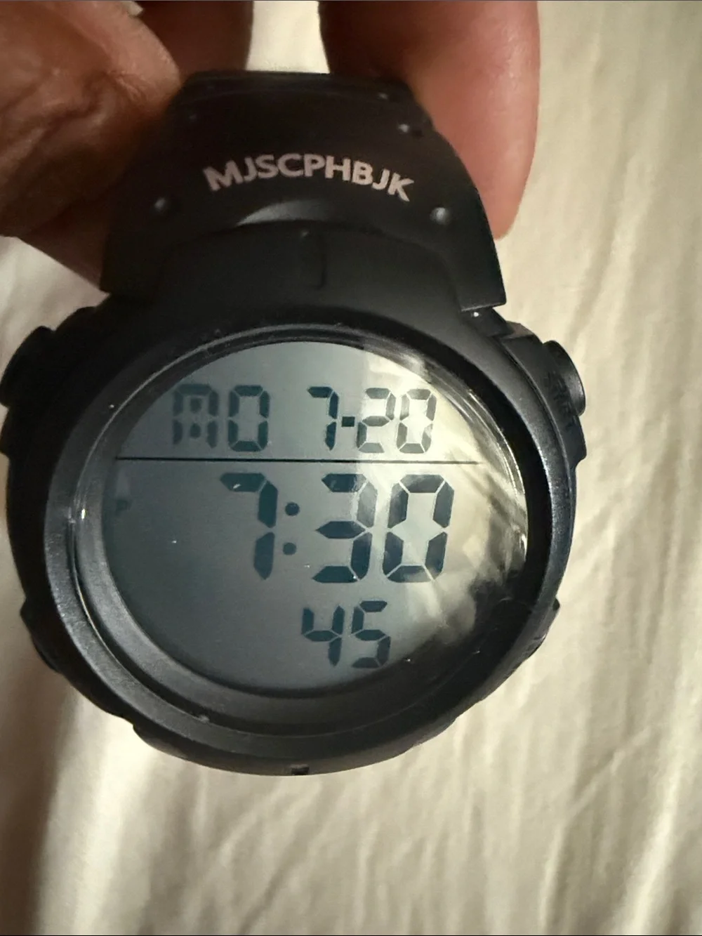 MJSCPHBJK Mens Digital Sports Watch, Waterproof LED Screen Large Face